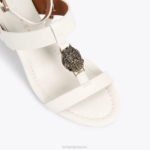 Kurt Geiger 女性 ロンドン・ハンプトン Tバーブロック D60X6339 骨 |履物 - Image 5