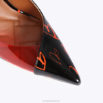 Kurt Geiger 女性 ロンドン・ベルグラビア・ビニール D60X6664 黒赤 |履物 - Image 5