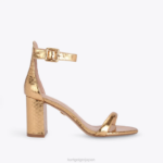 Kurt Geiger 女性 ロンドン・ラングレー D60X6331 金 |履物