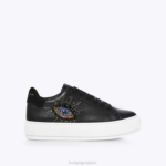 Kurt Geiger 女性 ロンドン・レイニー・アイ D60X6301 黒 |履物
