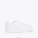 Kurt Geiger 女性 ロンドン・レイニー・イーグル・ドレンチ D60X6268 白 |履物