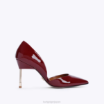 Kurt Geiger 女性 ロンドン債券 90 D60X6406 ワイン |履物