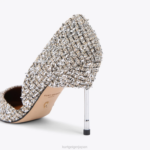 Kurt Geiger 女性 ロンドン債券 90 D60X6421 シルバーの組み合わせ |履物 - Image 3