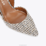 Kurt Geiger 女性 ロンドン債券 90 D60X6421 シルバーの組み合わせ |履物 - Image 4