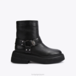 Kurt Geiger 女性 ロンドン強い D60X6411 黒 |履物