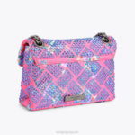 Kurt Geiger 女性 ロンドン生地 ミニケンジントン D60X636 ピンクの組み合わせ |バッグ - Image 4