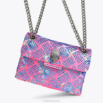 Kurt Geiger 女性 ロンドン生地 ミニケンジントン D60X636 ピンクの組み合わせ |バッグ - Image 6
