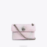 Kurt Geiger 女性 ロンドン生地 ミニケンジントン D60X638 メタルコンビネーション |バッグ