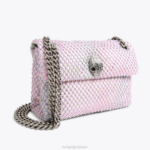 Kurt Geiger 女性 ロンドン生地 ミニケンジントン D60X638 メタルコンビネーション |バッグ - Image 3