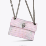 Kurt Geiger 女性 ロンドン生地 ミニケンジントン D60X638 メタルコンビネーション |バッグ - Image 6