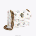 Kurt Geiger 女性 ロンドン生地 ミニケンジントン D60X639 白 |バッグ - Image 3