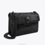 Kurt Geiger 女性 ロンドン生地 ミニケンジントン D60X640 黒 |バッグ - Image 3