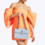 Kurt Geiger 女性 ロンドン生地のケンジントンバッグ D60X683 青白い |バッグ - Image 2