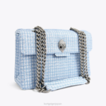 Kurt Geiger 女性 ロンドン生地のケンジントンバッグ D60X683 青白い |バッグ - Image 3