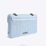 Kurt Geiger 女性 ロンドン生地のケンジントンバッグ D60X683 青白い |バッグ - Image 4