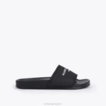 Kurt Geiger 女性 ロンドンkglプールスライダー D60X6454 黒 |履物 - Image 3