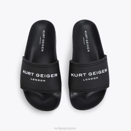 Kurt Geiger 女性 ロンドンkglプールスライダー D60X6454 黒 |履物