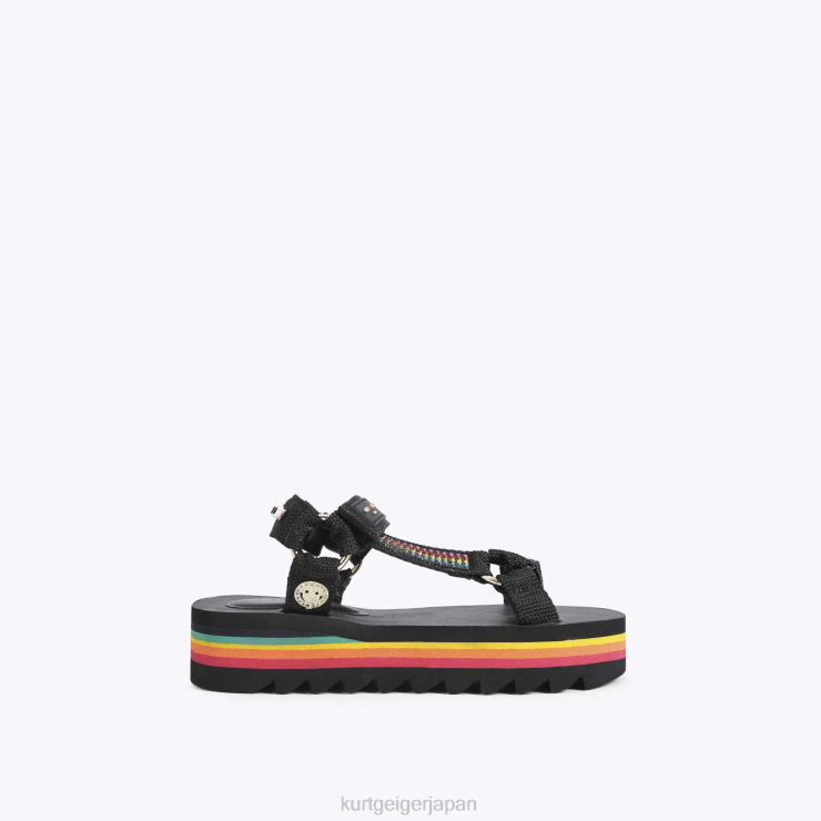 kurt_geiger_e5ad90e4be9be3819fe381a1_e383ade383b3e38389e383b3e382ade38383e382bae3839fe3838be382aae383aae38393e382a2_d60x6485_e3.png Kurt Geiger 子供たち ロンドンキッズミニオリビア D60X6485 マルチ/その他 |履物 - Image 1