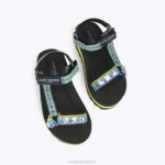 Kurt Geiger 子供たち ロンドンジュニアミニオリビア D60X6487 緑 |履物 - Image 2