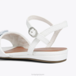 Kurt Geiger 子供たち ロンドンミニケンジントンサンダル D60X6484 白 |履物 - Image 3
