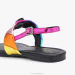 Kurt Geiger 子供たち ロンドンミニケンジントンTサンダル D60X6246 マルチ/その他 |履物 - Image 3