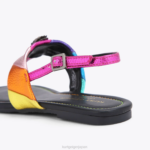 Kurt Geiger 子供たち ロンドンミニケンジントンTサンダル D60X6226 マルチ/その他 |履物 - Image 3