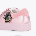 Kurt Geiger 子供たち ロンドンミニレイニーアイ D60X6482 ピンク |履物 - Image 3