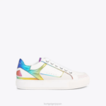Kurt Geiger 男性 ロンドン サウスバンク D60X6592 白い櫛 |履物