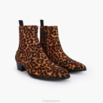 Kurt Geiger 男性 ロンドン ジン レオパード D60X6653 茶色その他 |履物 - Image 3
