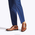 Kurt Geiger 男性 ロンドン ハリー モンク D60X6645 黄褐色 |履物 - Image 2