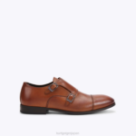 Kurt Geiger 男性 ロンドン ハリー モンク D60X6645 黄褐色 |履物