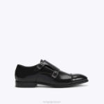 Kurt Geiger 男性 ロンドン ハリー モンク D60X6646 黒 |履物