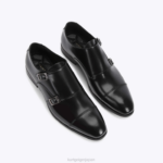 Kurt Geiger 男性 ロンドン ハリー モンク D60X6646 黒 |履物 - Image 3