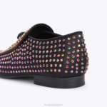 Kurt Geiger 男性 ロンドン ヒュー イーグル スタッド D60X6631 黒の組み合わせ |履物 - Image 3