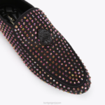 Kurt Geiger 男性 ロンドン ヒュー イーグル スタッド D60X6631 黒の組み合わせ |履物 - Image 5