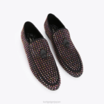 Kurt Geiger 男性 ロンドン ヒュー イーグル スタッド D60X6632 黒の組み合わせ |履物 - Image 3