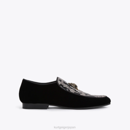 Kurt Geiger 男性 ロンドン ヒュー イーグル スパンコール D60X6634 黒その他 |履物