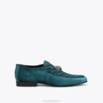 Kurt Geiger 男性 ロンドン ヒュー イーグル ヘッド D60X6625 ティール |履物