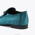 Kurt Geiger 男性 ロンドン ヒュー イーグル ヘッド D60X6625 ティール |履物 - Image 3
