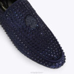 Kurt Geiger 男性 ロンドン ヒュー・イーグル ドレンチ スタッド D60X6270 海軍 |履物 - Image 6