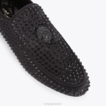 Kurt Geiger 男性 ロンドン ヒュー・イーグル ドレンチ スタッド D60X6272 黒 |履物 - Image 6
