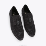Kurt Geiger 男性 ロンドン ヒュー・イーグル ドレンチ・ジェム D60X6273 黒 |履物 - Image 2