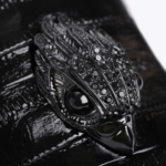 Kurt Geiger 男性 ロンドン ヒュー・イーグル パテント・ウナギ D60X6659 黒 |履物 - Image 5