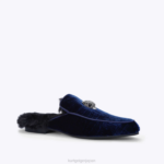 Kurt Geiger 男性 ロンドン ヒュー・ミュール 2 D60X6642 海軍 |履物 - Image 2