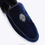 Kurt Geiger 男性 ロンドン ヒュー・ミュール 2 D60X6642 海軍 |履物 - Image 4