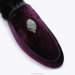 Kurt Geiger 男性 ロンドン ヒュー・ミュール 2 D60X6643 紫 |履物 - Image 4