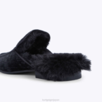 Kurt Geiger 男性 ロンドン ヒュー・ミュール 2 D60X6644 黒 |履物 - Image 3