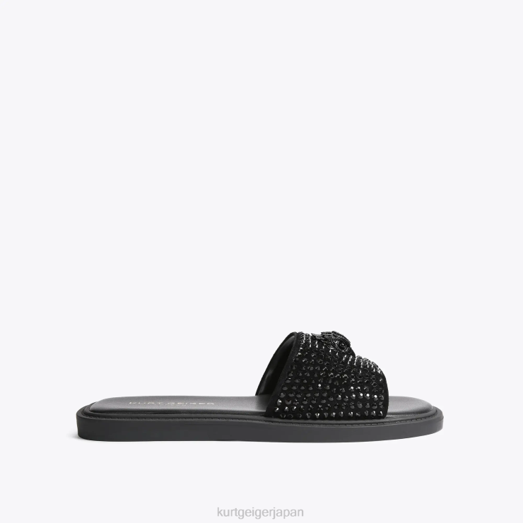 kurt_geiger_e794b7e680a7_e383ade383b3e38389e383b3e381aee382aae382b9e382abe383bce381aee5ae9de79fb3_d60x6613_e9bb92_e5b1a5e789a9.png Kurt Geiger 男性 ロンドンのオスカーの宝石 D60X6613 黒 |履物 - Image 1