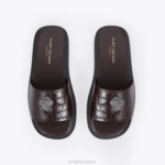 Kurt Geiger 男性 ロンドンのオスカーの滑り台 D60X6498 茶色 |履物 - Image 2
