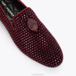 Kurt Geiger 男性 ロンドンエーススタッド D60X6637 ワイン |履物 - Image 5